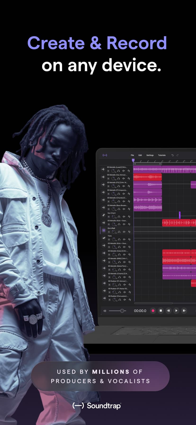 Soundtrap: Music Making Studio screenshot 1 - screenshot