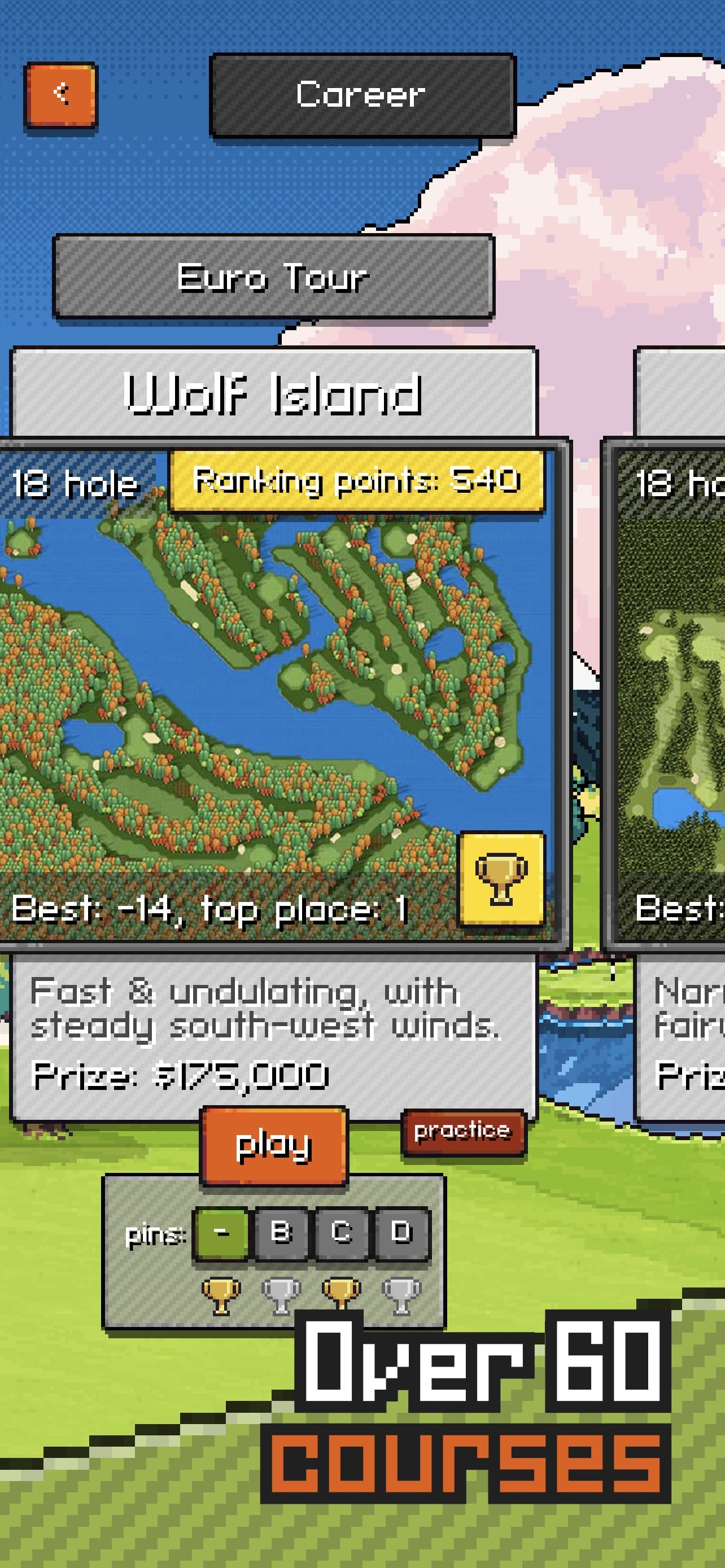 Pixel Pro Golf screenshot 3 - screenshot