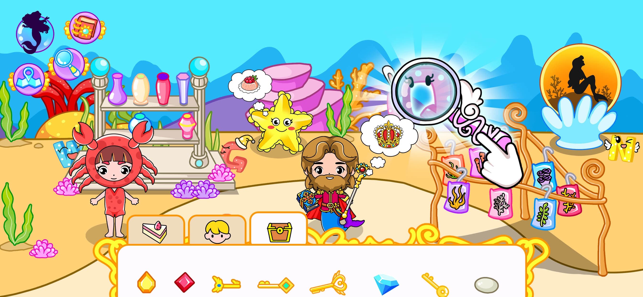 Mermaid Princess Town Design screenshot 5 - screenshot