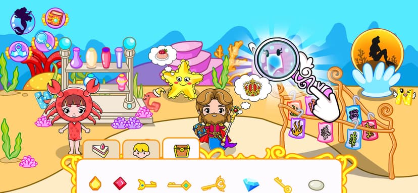 Mermaid Princess Town Design screenshot 5 - screenshot