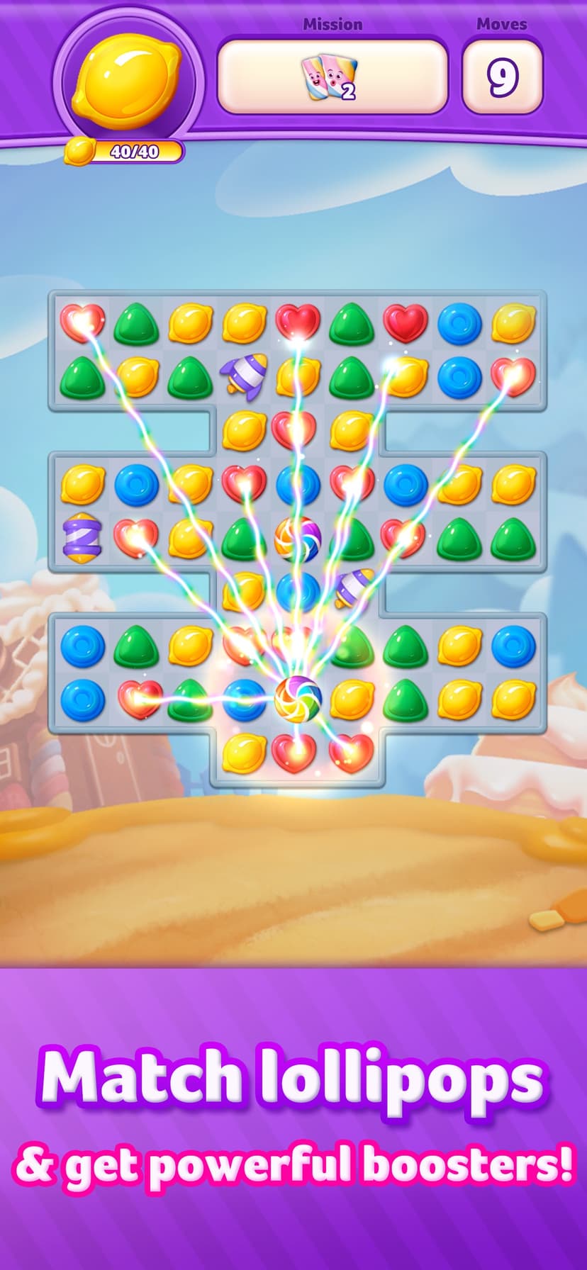 Lollipop 3: Match 3 Puzzles screenshot 4 - screenshot