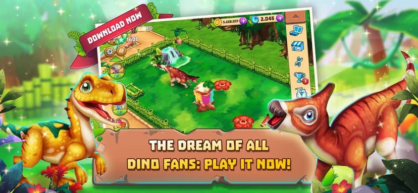 Dinosaur Park: Primeval Zoo screenshot 4 - screenshot