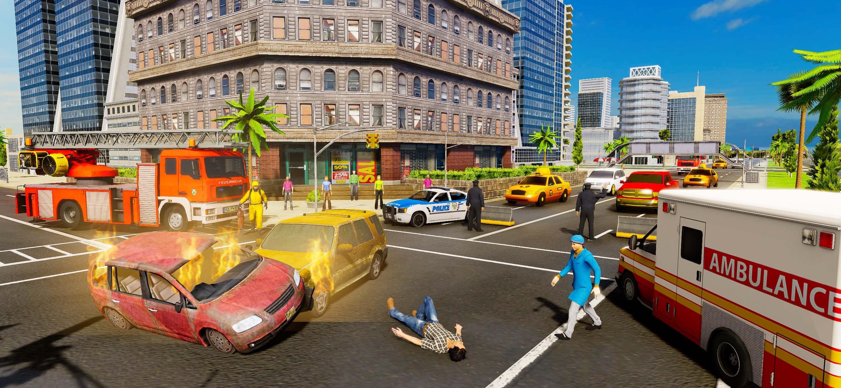 911 Emergency Rescue Sim RPG screenshot 5 - screenshot