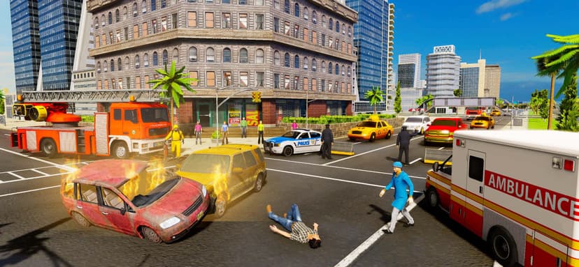 911 Emergency Rescue Sim RPG screenshot 5 - screenshot