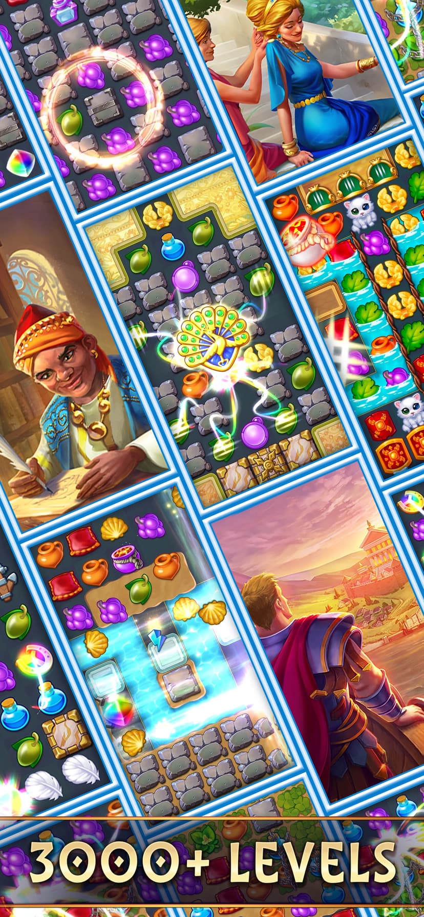 Jewels of Rome・Match-3 Gems screenshot 5 - screenshot