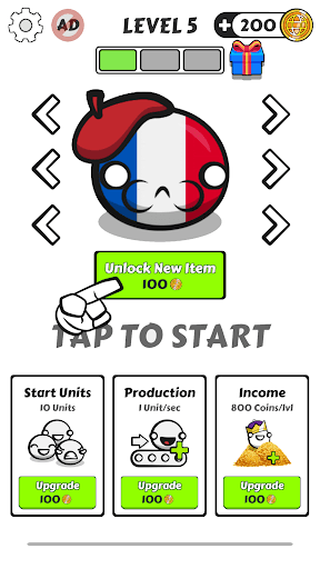 Country Balls Io: Battle Arena screenshot 2 - screenshot