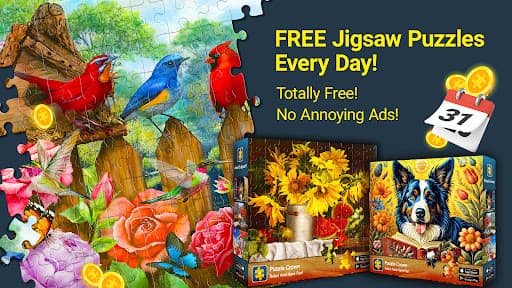 Jigsaw Puzzles Crown: HD Games screenshot 1 - screenshot