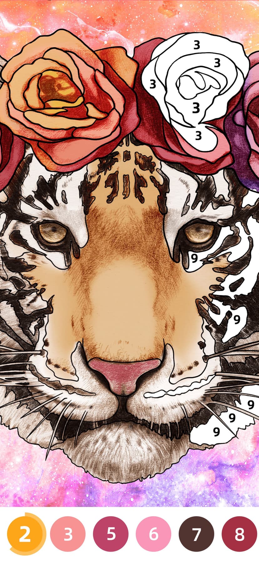 Sweet Coloring：Color by Number screenshot 7 - screenshot