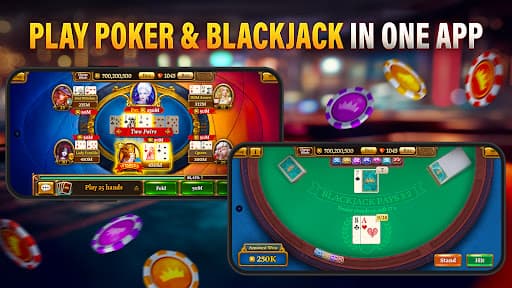 Texas Holdem Poker & Blackjack screenshot 2 - screenshot