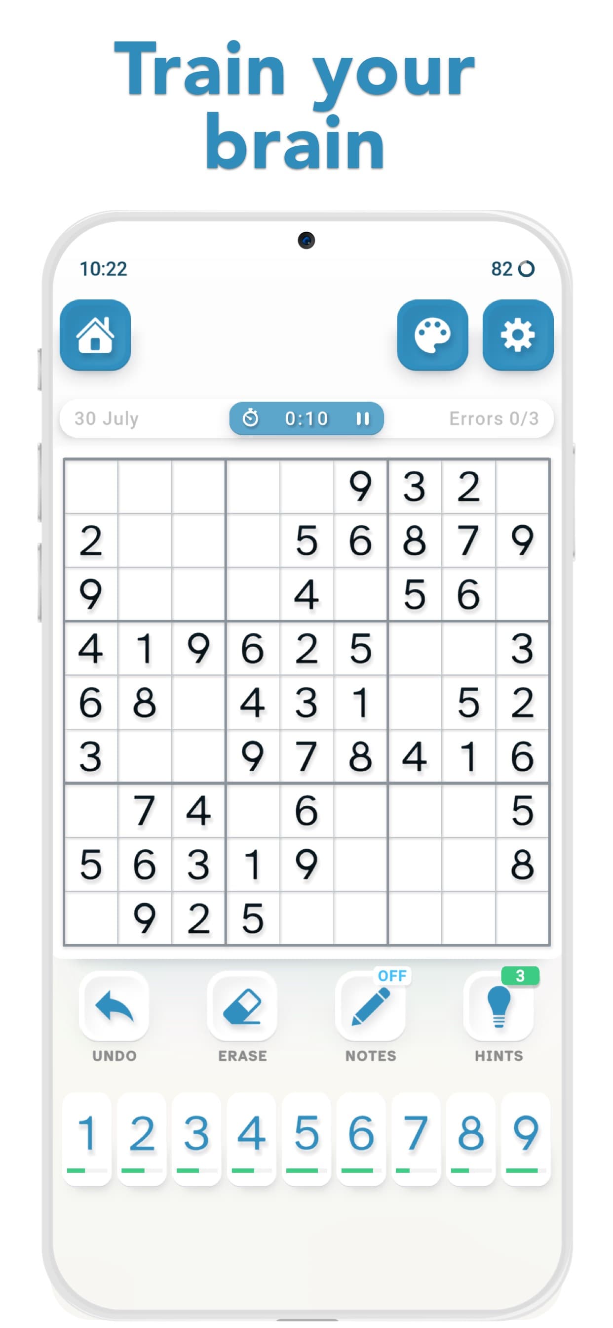 Sudoku Daily - Sudoku Puzzle screenshot 2 - screenshot