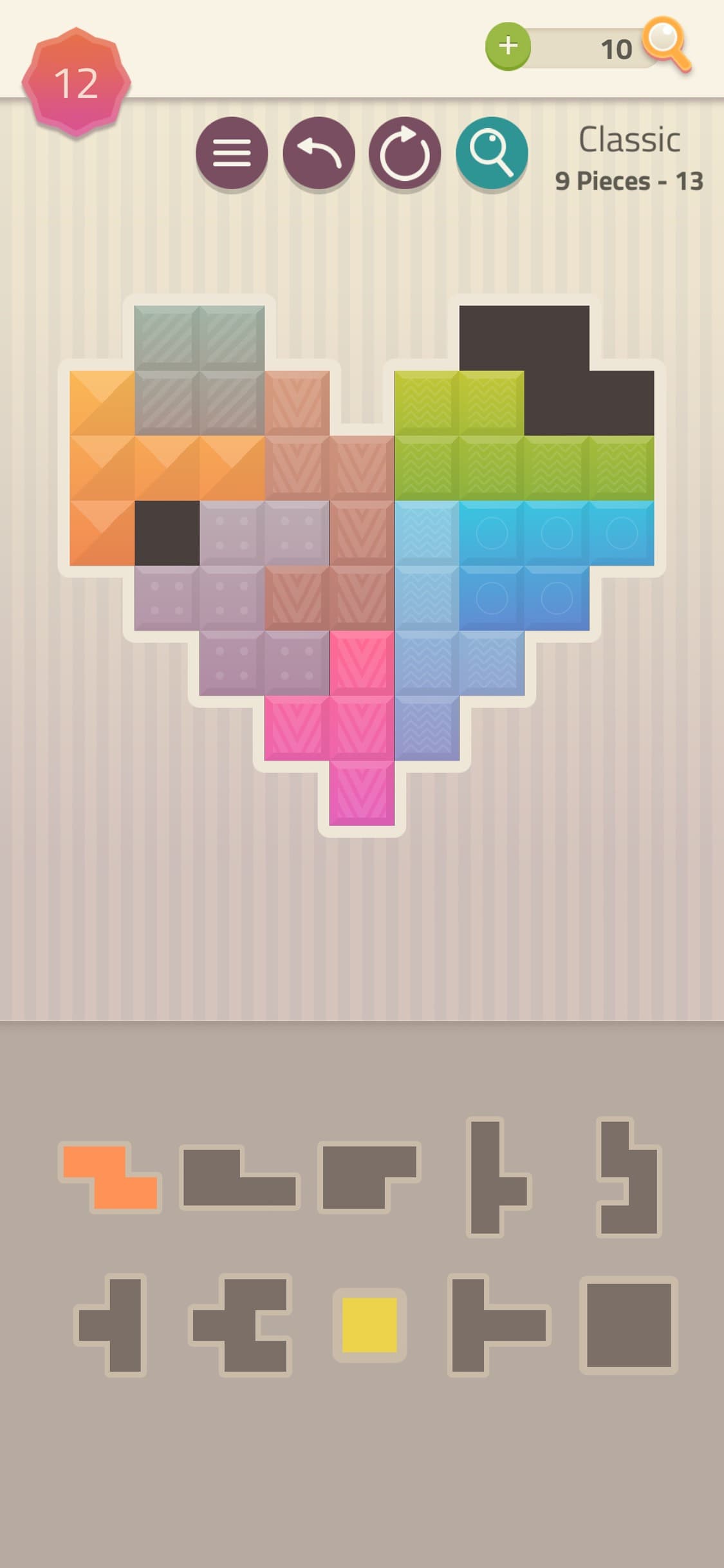 Polygrams - Tangram Puzzles screenshot 4 - screenshot