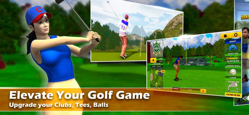 Golden Tee Golf: Online Games screenshot 4 - screenshot