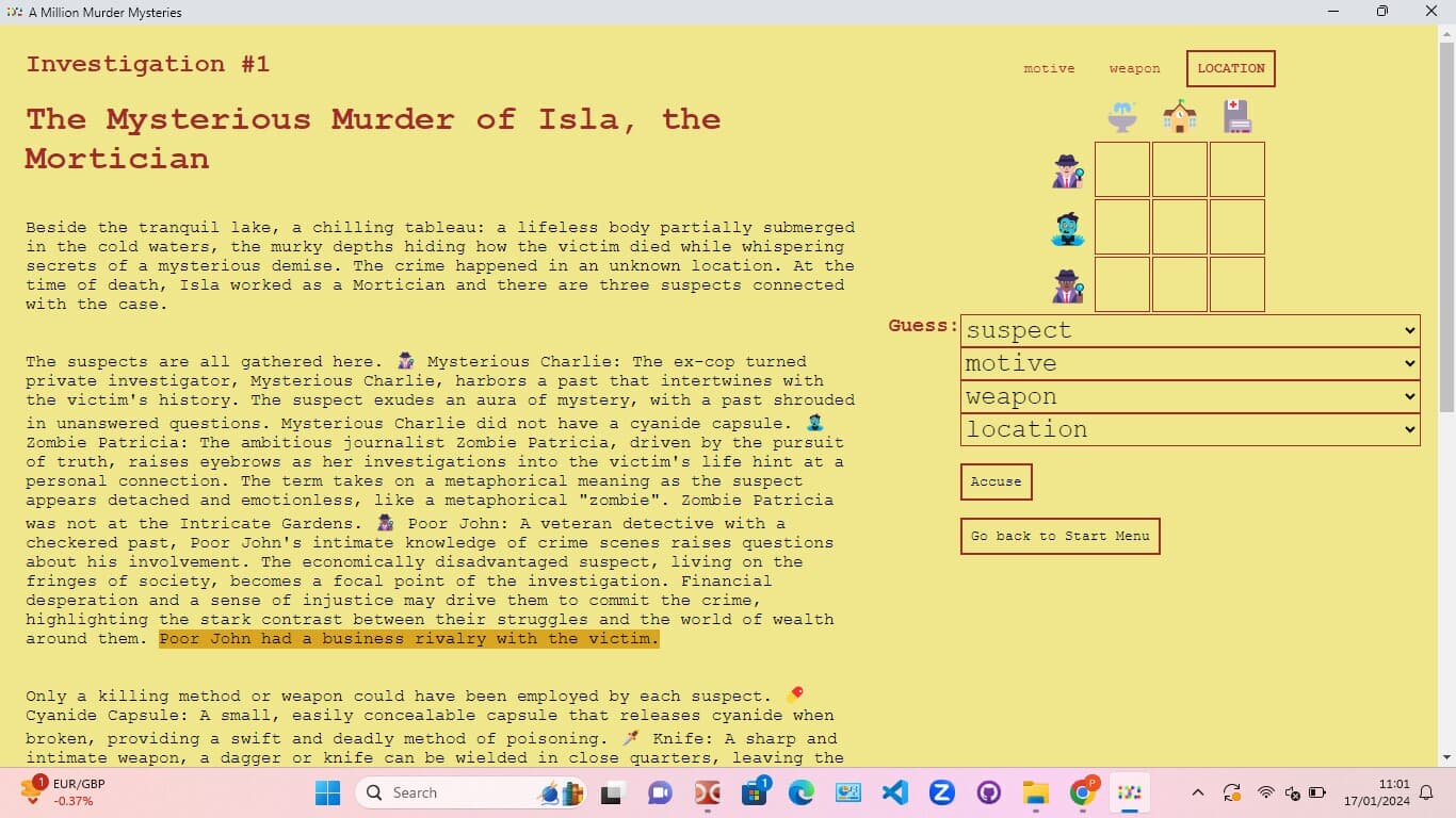 Null - screenshot