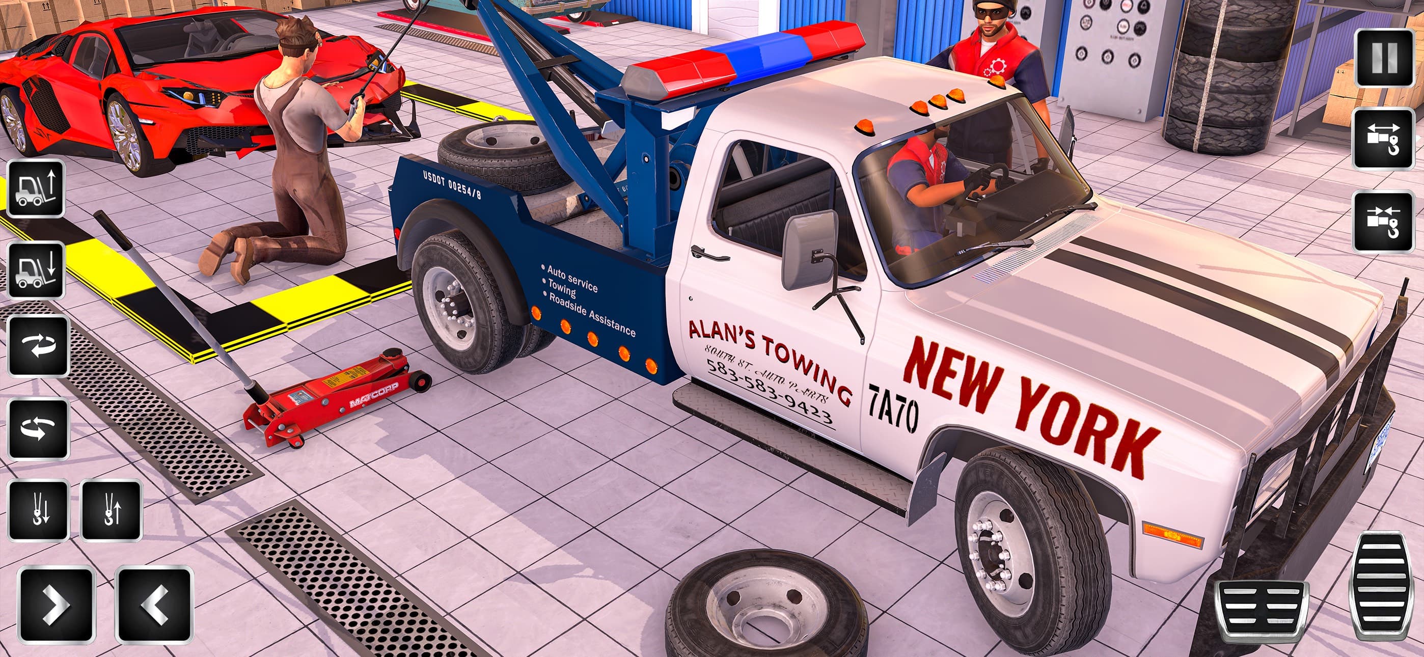 Open World Tow Truck Games 3D screenshot 5 - screenshot