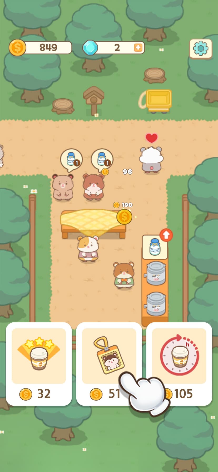 Ham's Kitchen : Cute Food Game screenshot 3 - screenshot
