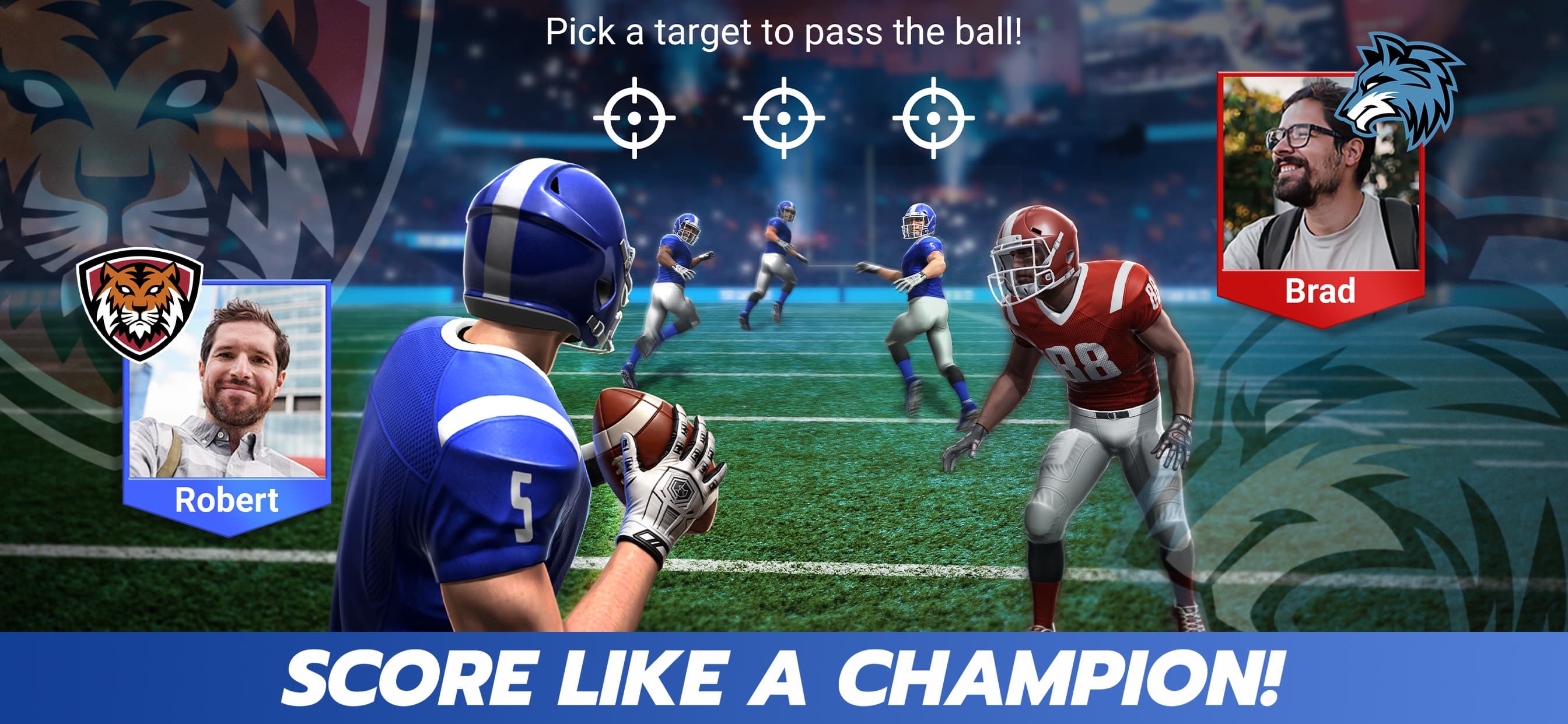 Football Battle - Touchdown! screenshot 1 - screenshot