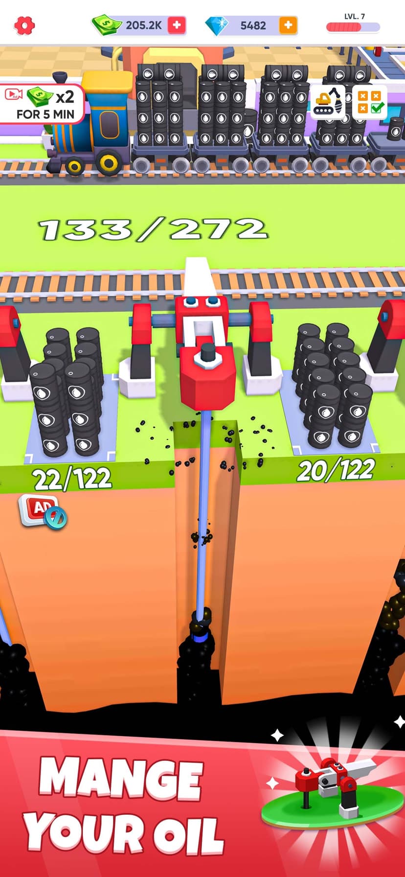 Oil Mining 3D - Petrol Factory screenshot 3 - screenshot