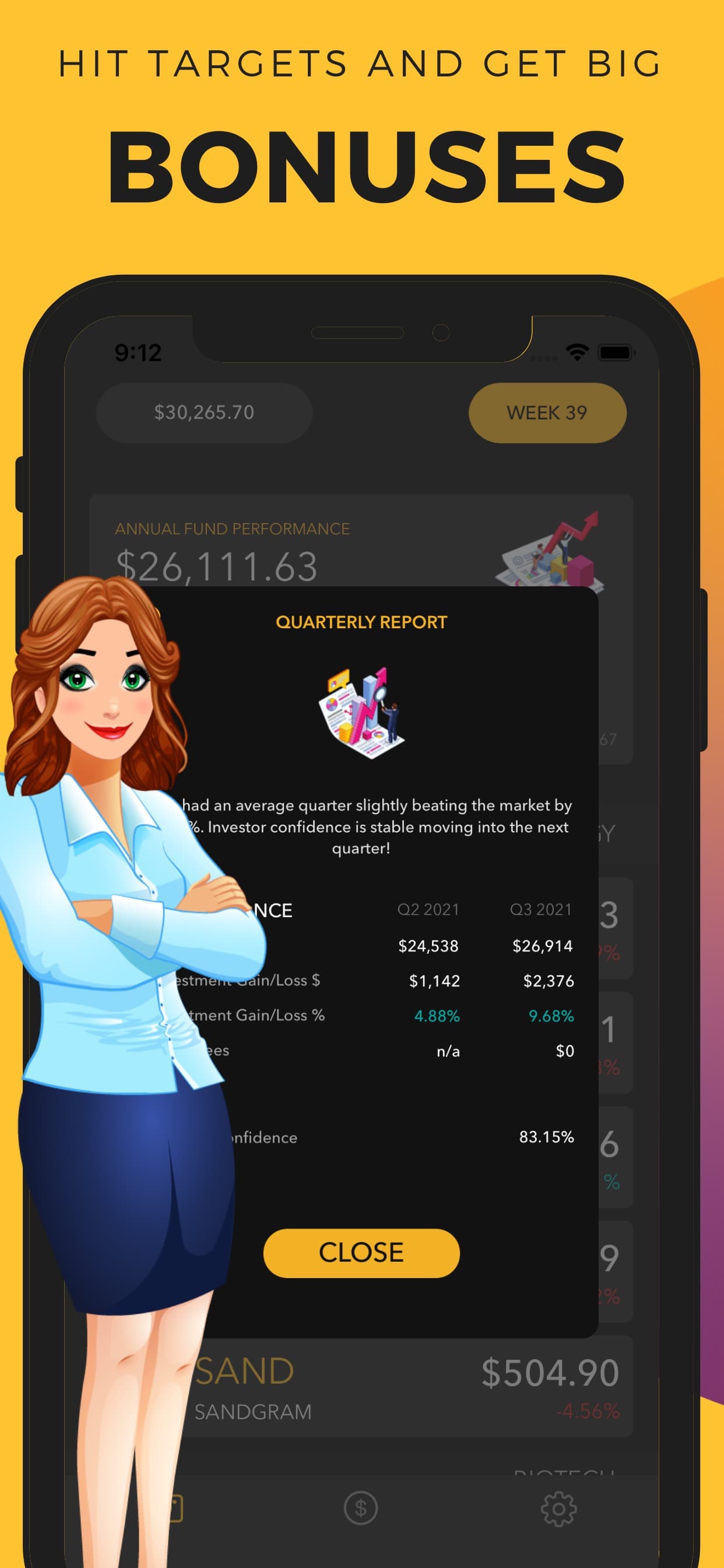 INVEST Stock Market Simulator screenshot 4 - screenshot