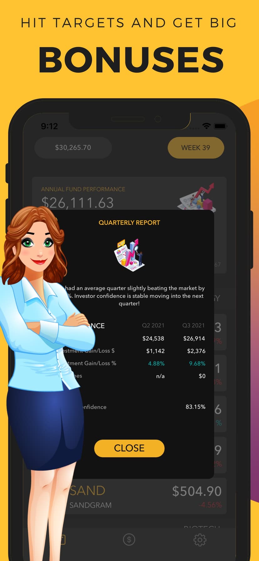 INVEST Stock Market Simulator screenshot 4 - screenshot