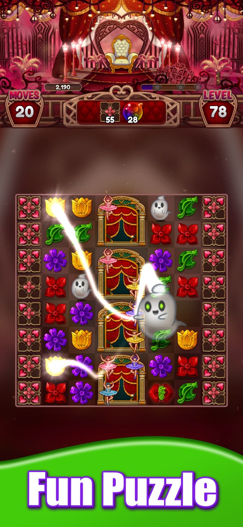 Jewel Opera: Match 3 Game screenshot 1 - screenshot