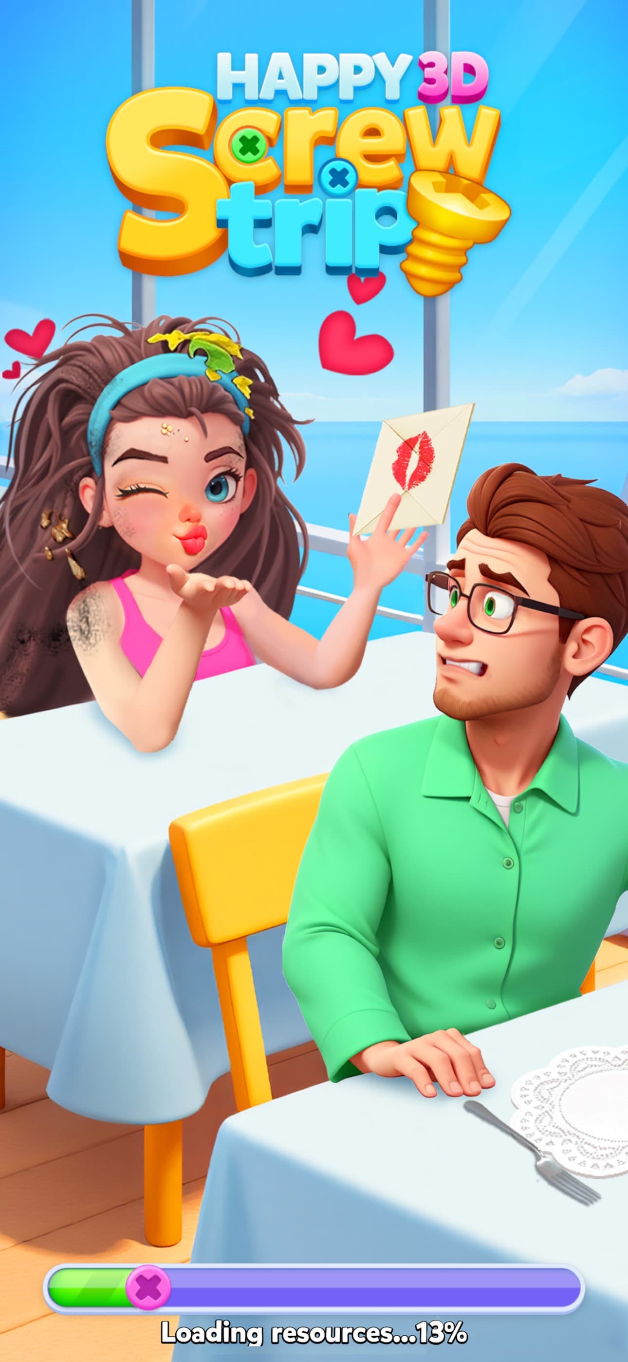 Happy Screw Trip 3D screenshot 1 - screenshot
