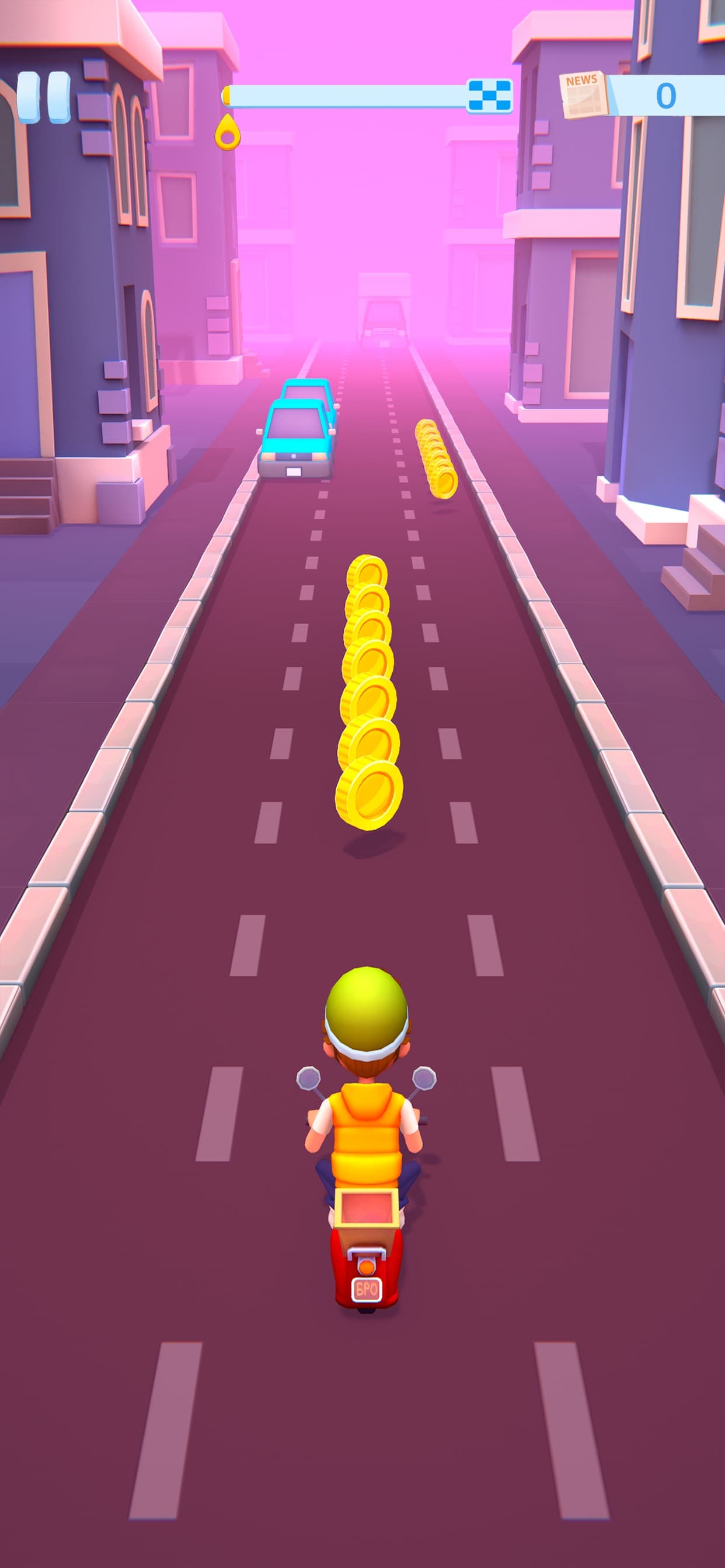 Paper Boy Race: Run & Rush 3D screenshot 3 - screenshot