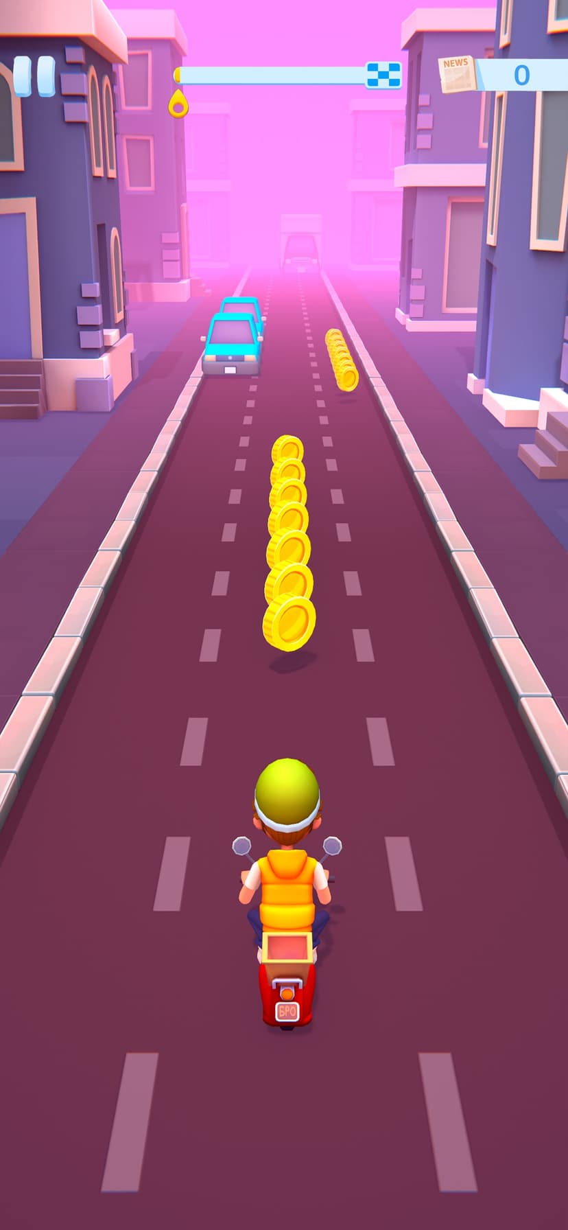 Paper Boy Race: Run & Rush 3D screenshot 3 - screenshot