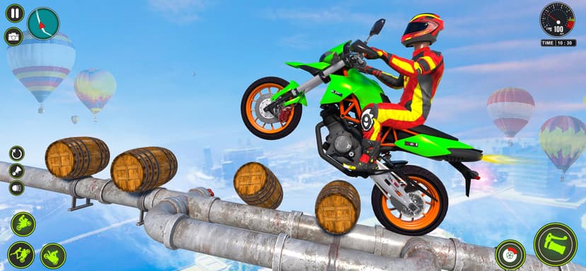 Mega Ramp Bike Stunt Games screenshot 3 - screenshot