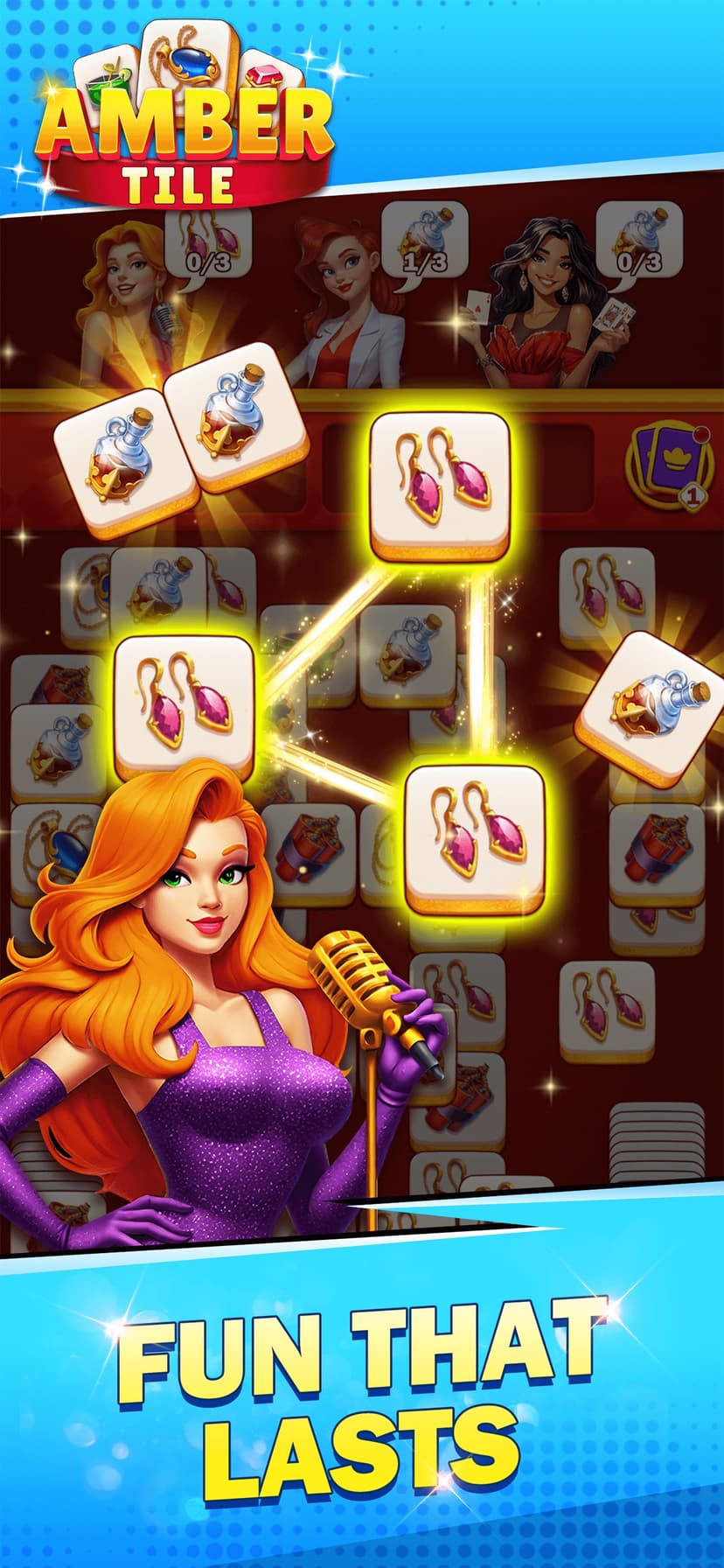 Amber Tile: Match Mania screenshot 2 - screenshot