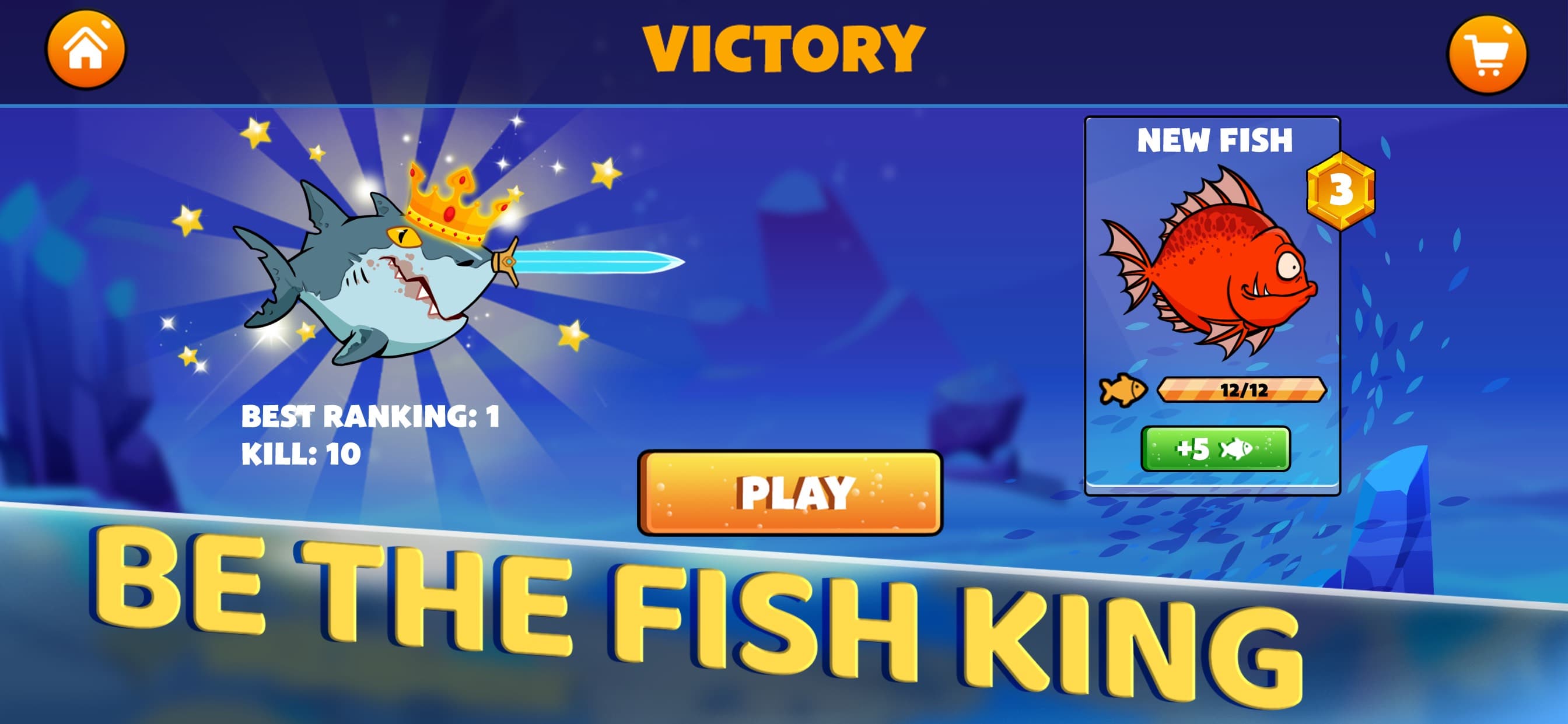 Fish IO: Be the King screenshot 4 - screenshot