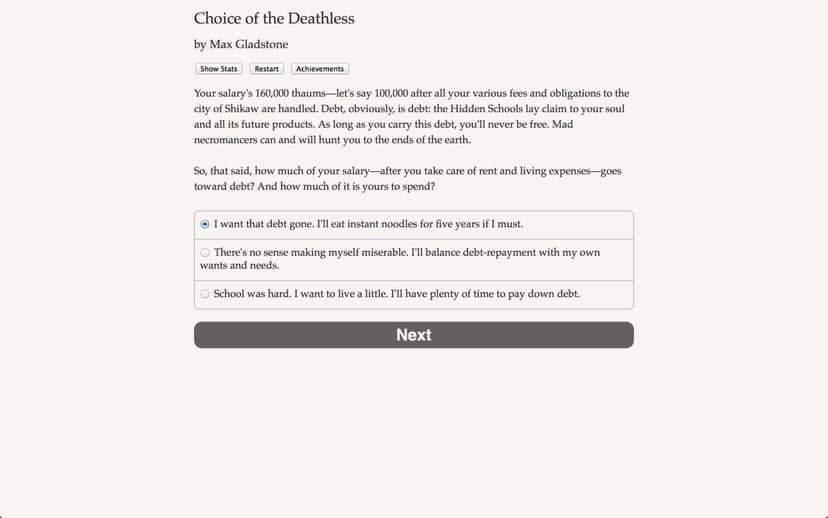 Null - screenshot
