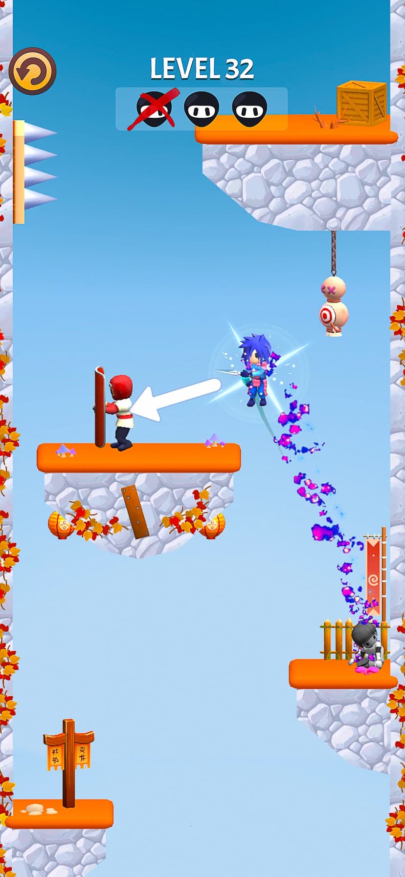 Kunai Master: Ninja Assassin screenshot 4 - screenshot
