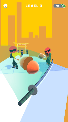 Sword Play! Ninja Slice Runner screenshot 3 - screenshot