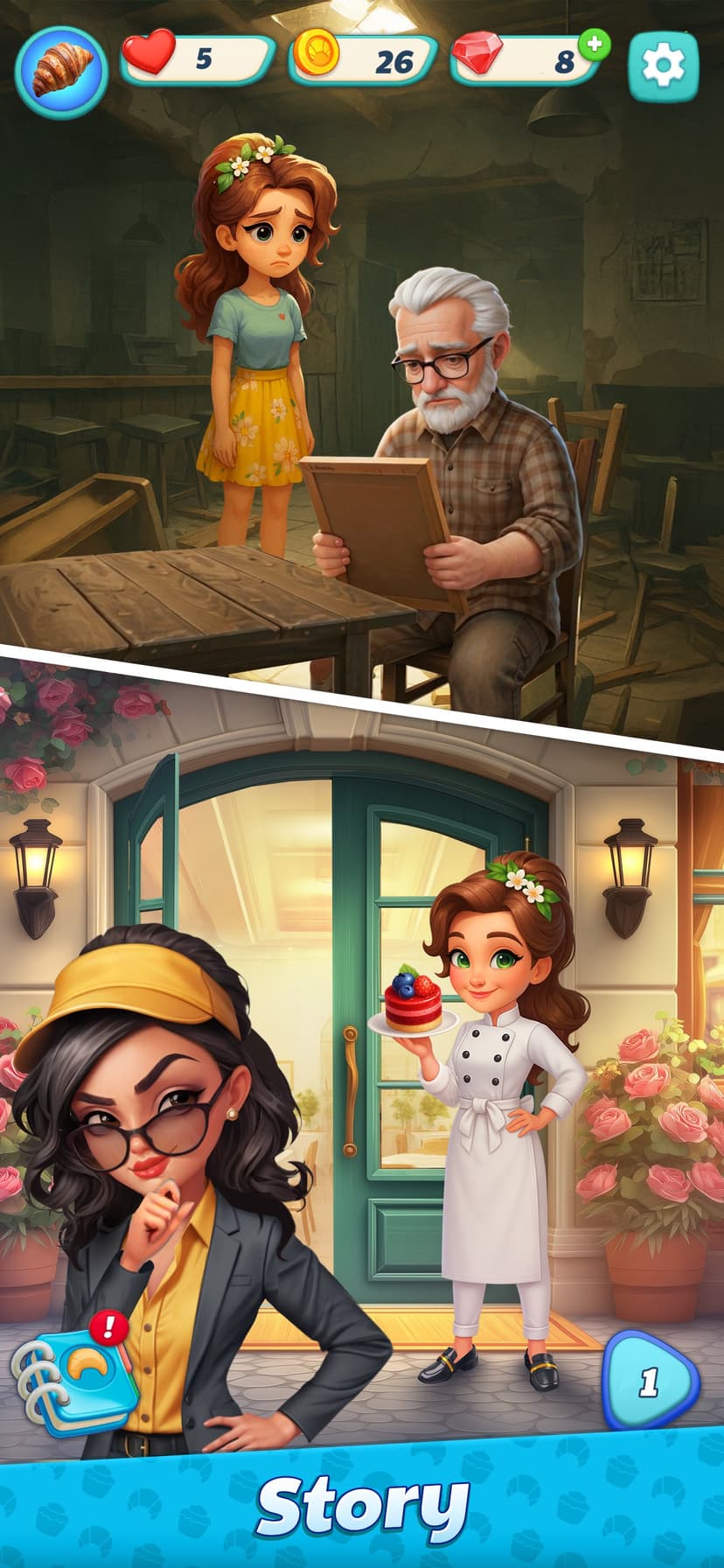Sweet Dreams: Bakery Adventure screenshot 1 - screenshot