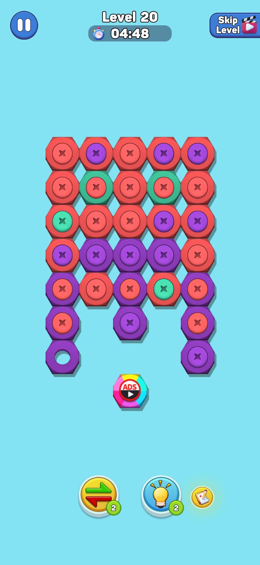 Nut n Bolt Sort: Color Puzzle screenshot 5 - screenshot