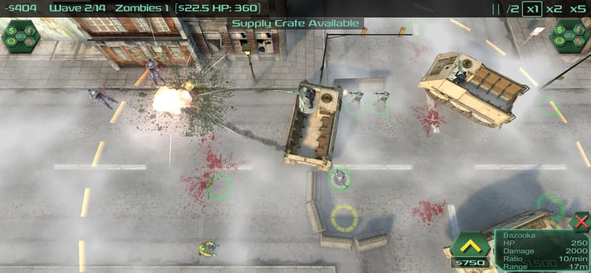 Zombie Defense HNG screenshot 2 - screenshot