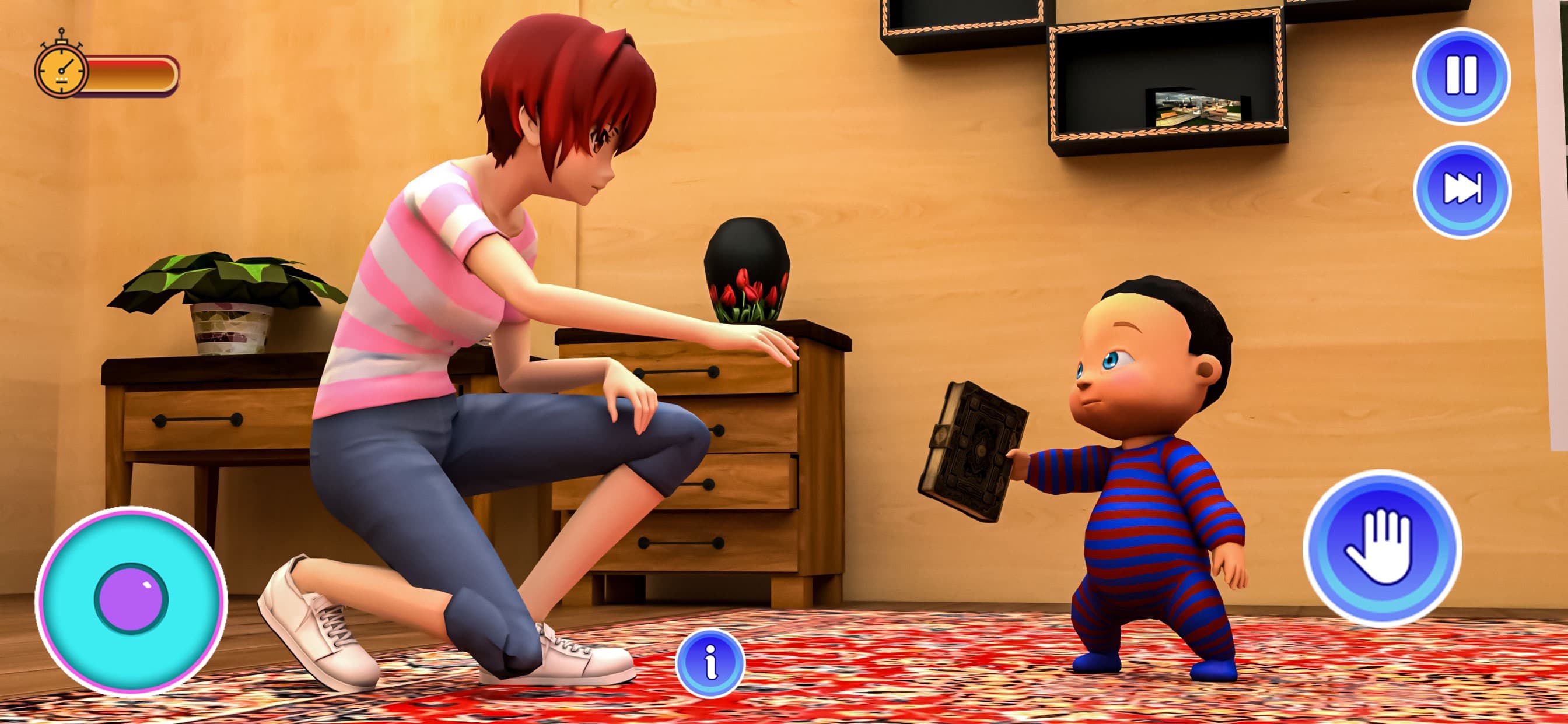Twins Baby Care & Newborn Game screenshot 1 - screenshot