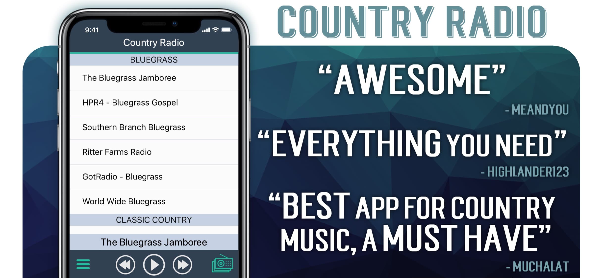 Country Radio: Streaming Music screenshot 2 - screenshot