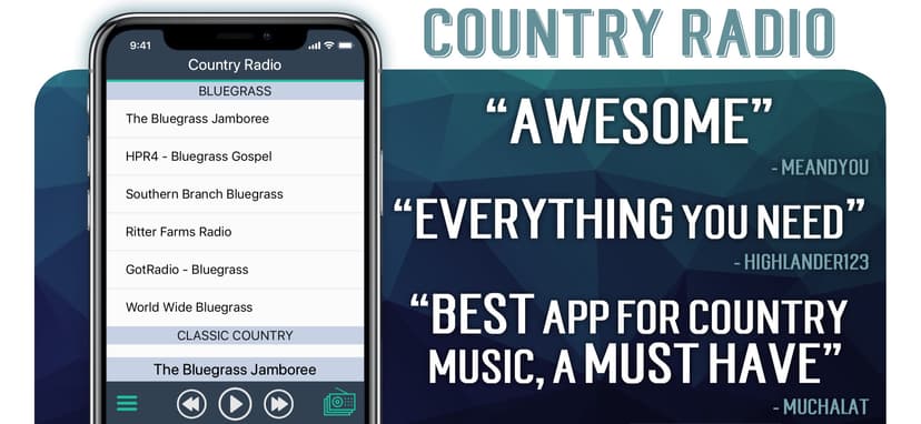 Country Radio: Streaming Music screenshot 2 - screenshot