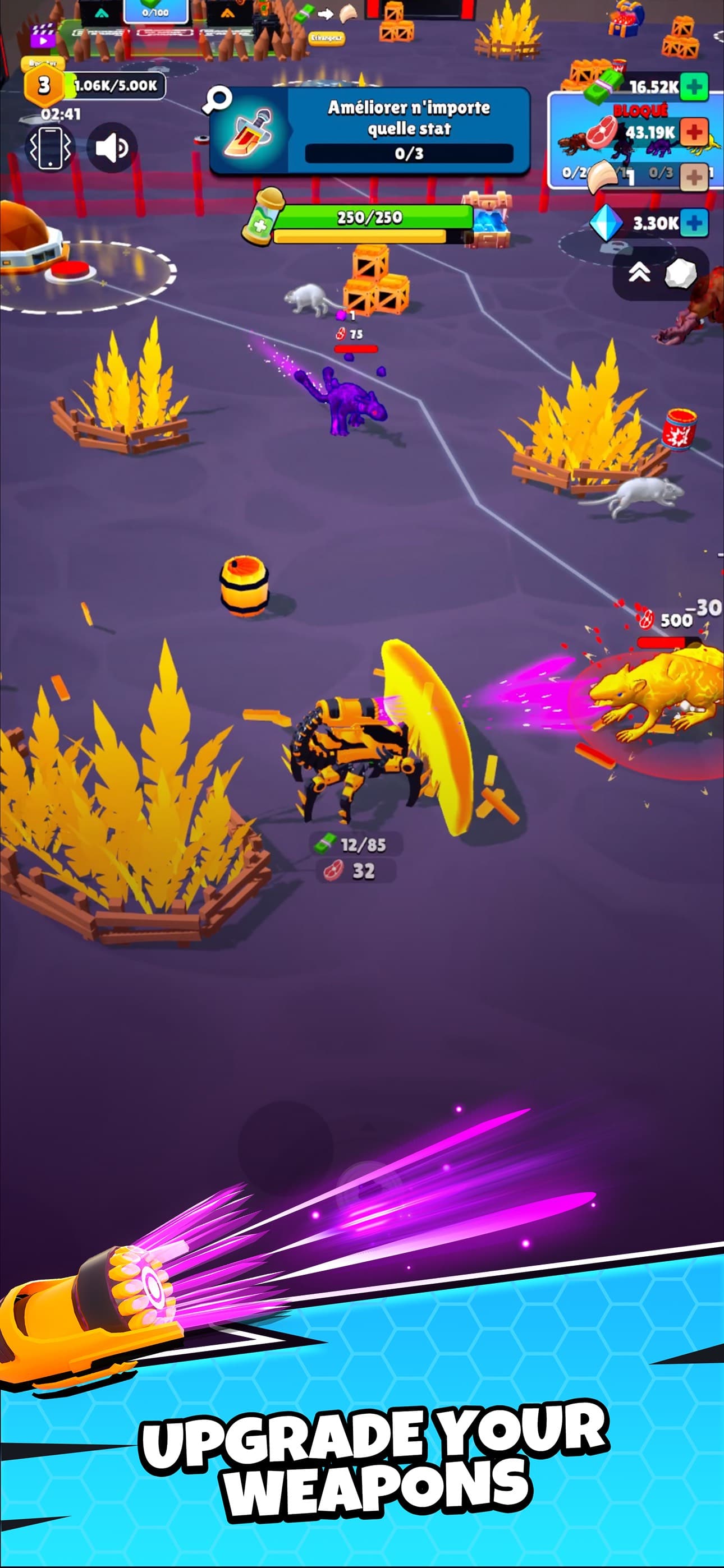 Rat Killer Robot Invasion screenshot 3 - screenshot