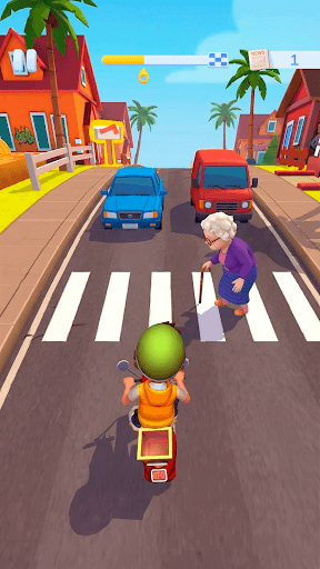 Paper Boy Race: Running game screenshot 1 - screenshot