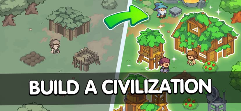 Stone Age Survival: Craft game screenshot 1 - screenshot