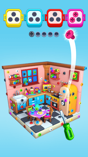 Screw Twist 3D! Unscrew It screenshot 1 - screenshot