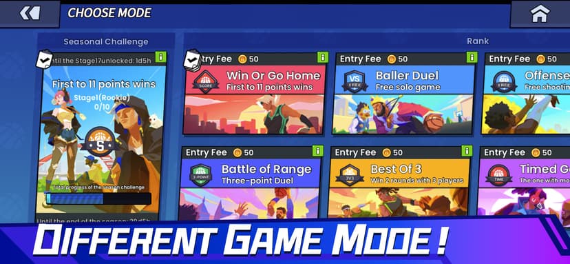 Basketball Duel: Online 1V1 screenshot 5 - screenshot