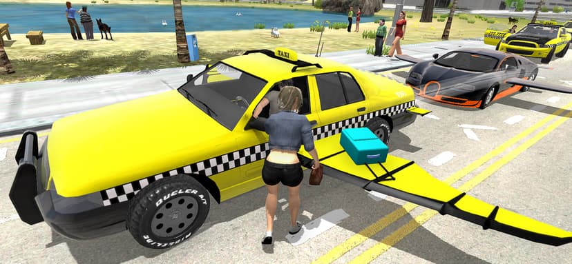 Flying Car Transport Simulator screenshot 6 - screenshot