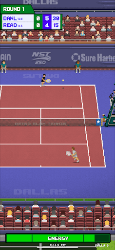 Retro Slam Tennis screenshot 3 - screenshot