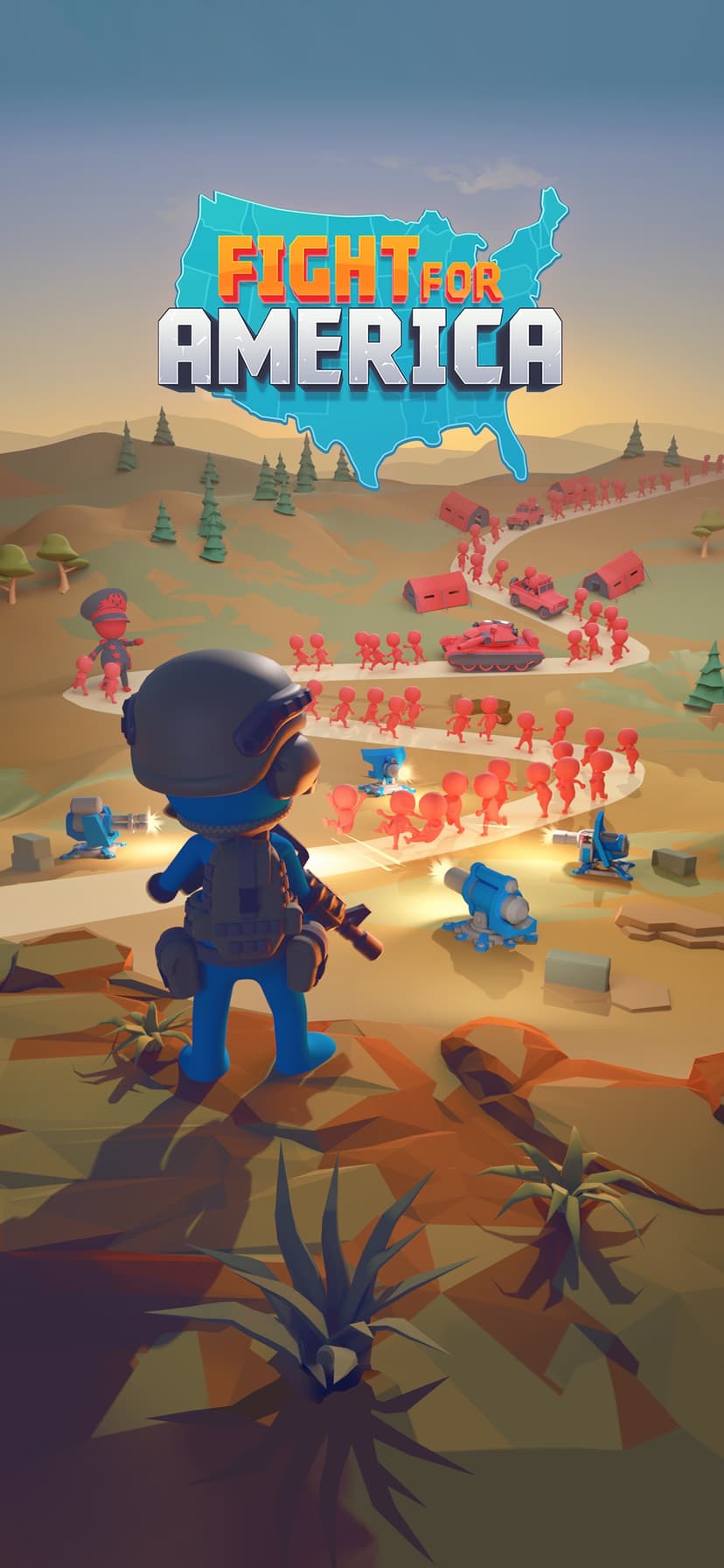 Fight For America: Country War screenshot 1 - screenshot