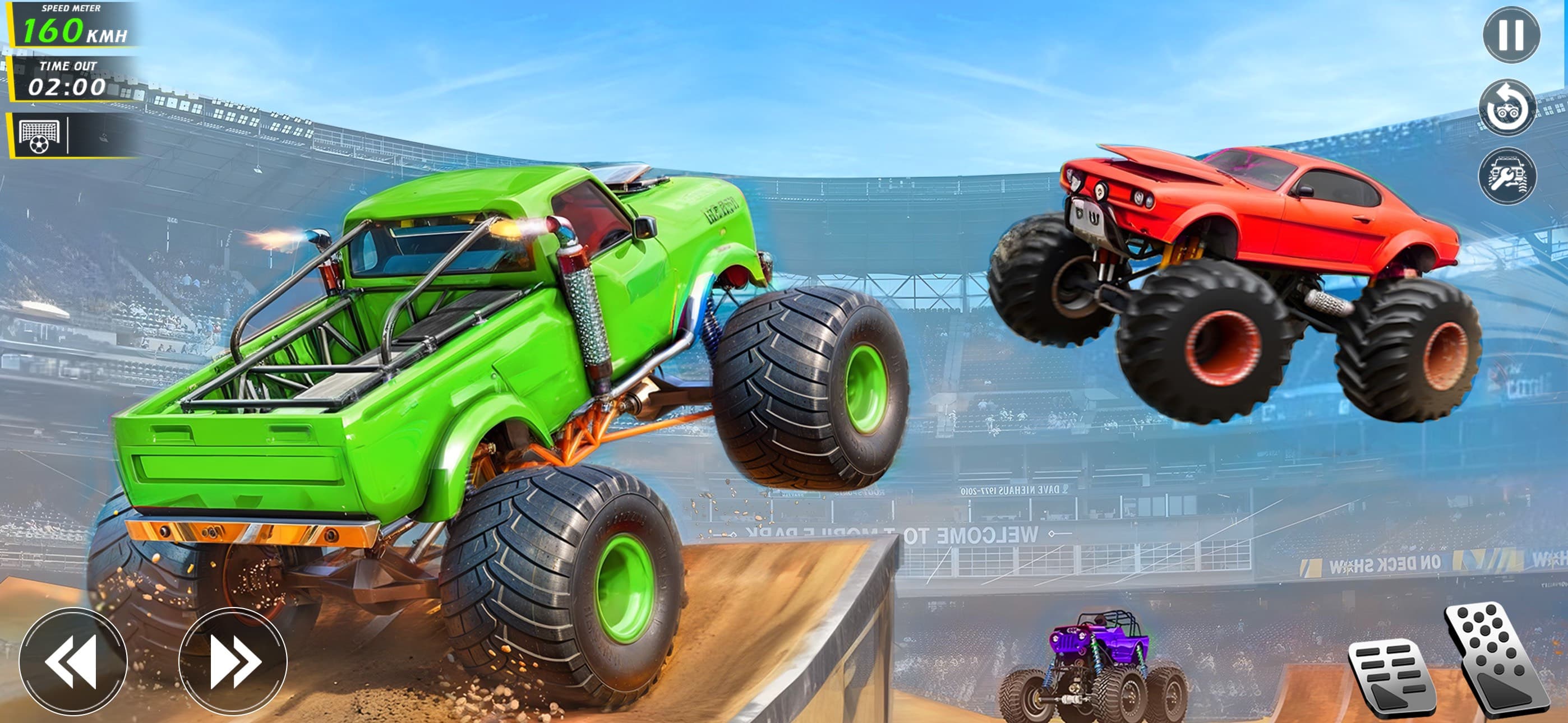 Monster Truck Stunt Games screenshot 1 - screenshot