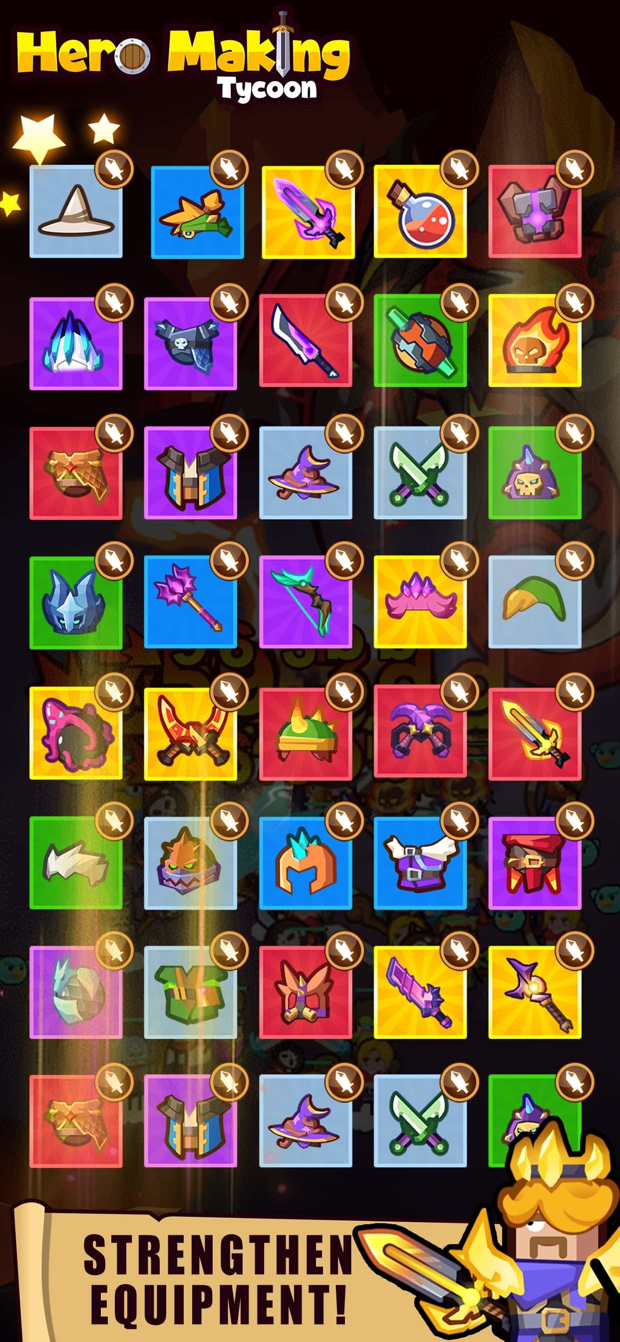 Hero Making Tycoon Idle Games screenshot 5 - screenshot
