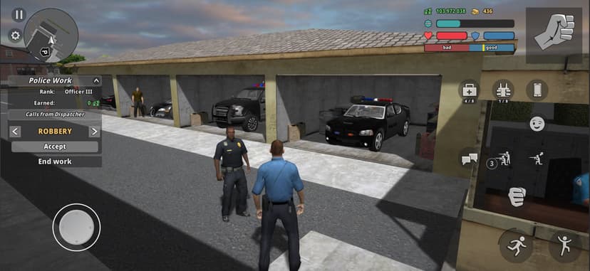 Police Cop Simulator. Gang War screenshot 3 - screenshot